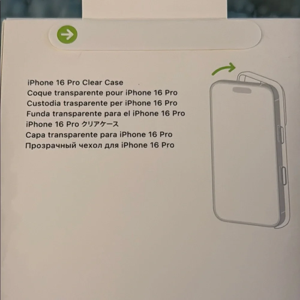 Apple iPhone 16 Pro Clear Case with MagSafe